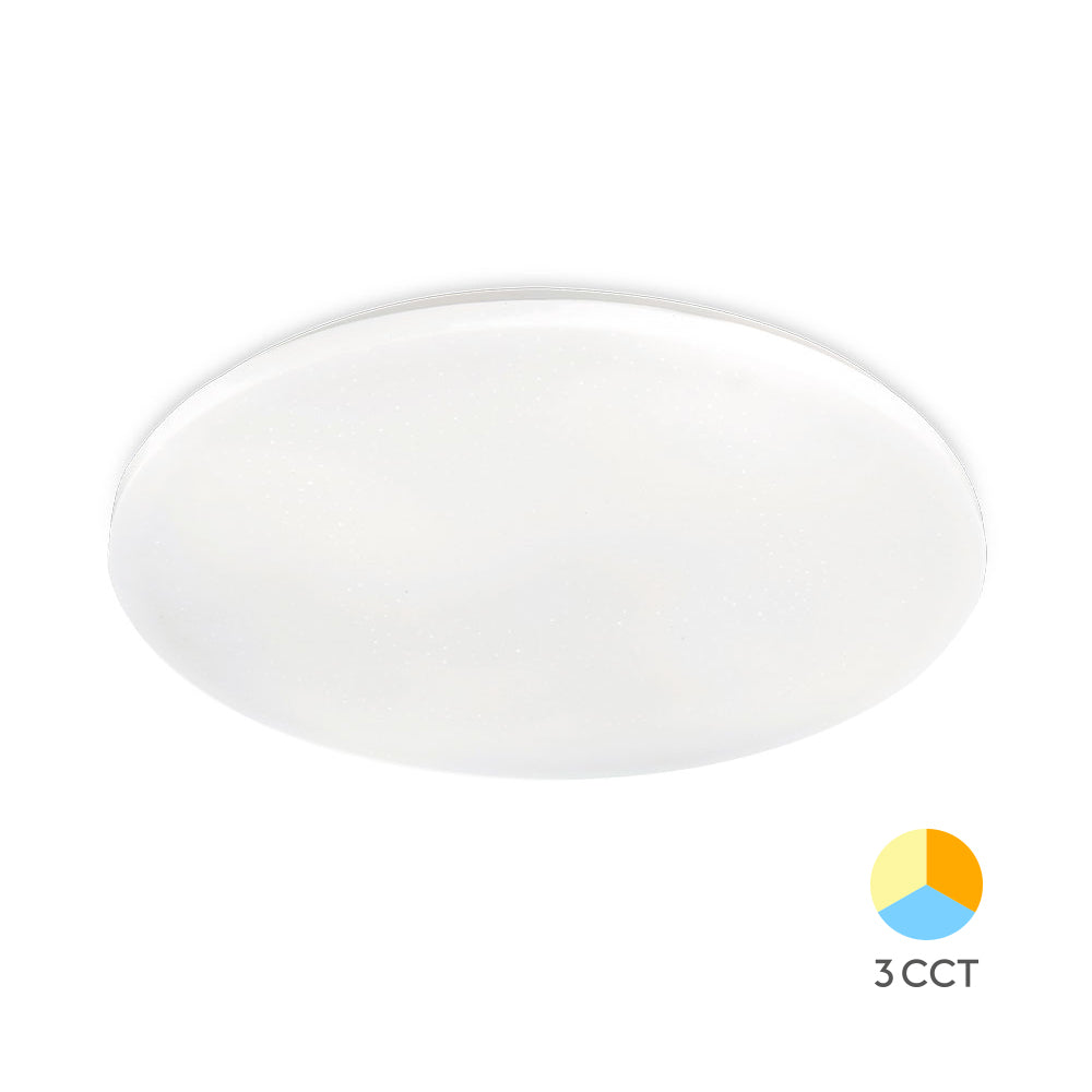 Luminária de Teto Braytron Jade Redonda 34W 3IN1 Diâmetro 375mm | Iluminação Regulável