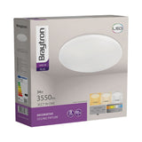 Luminária de Teto Braytron Jade Redonda 34W 3IN1 Diâmetro 375mm | Iluminação Regulável