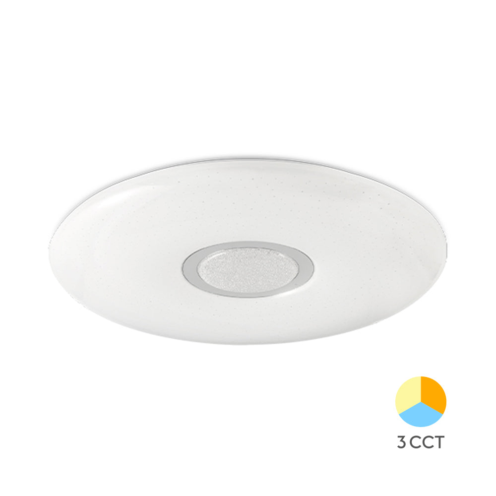 Luminária de Teto Braytron Jade Redonda 44W 3IN1 Diâmetro 510mm | Iluminação Regulável