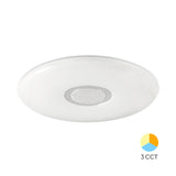 Luminária de Teto Braytron Jade Redonda 44W 3IN1 Diâmetro 510mm | Iluminação Regulável