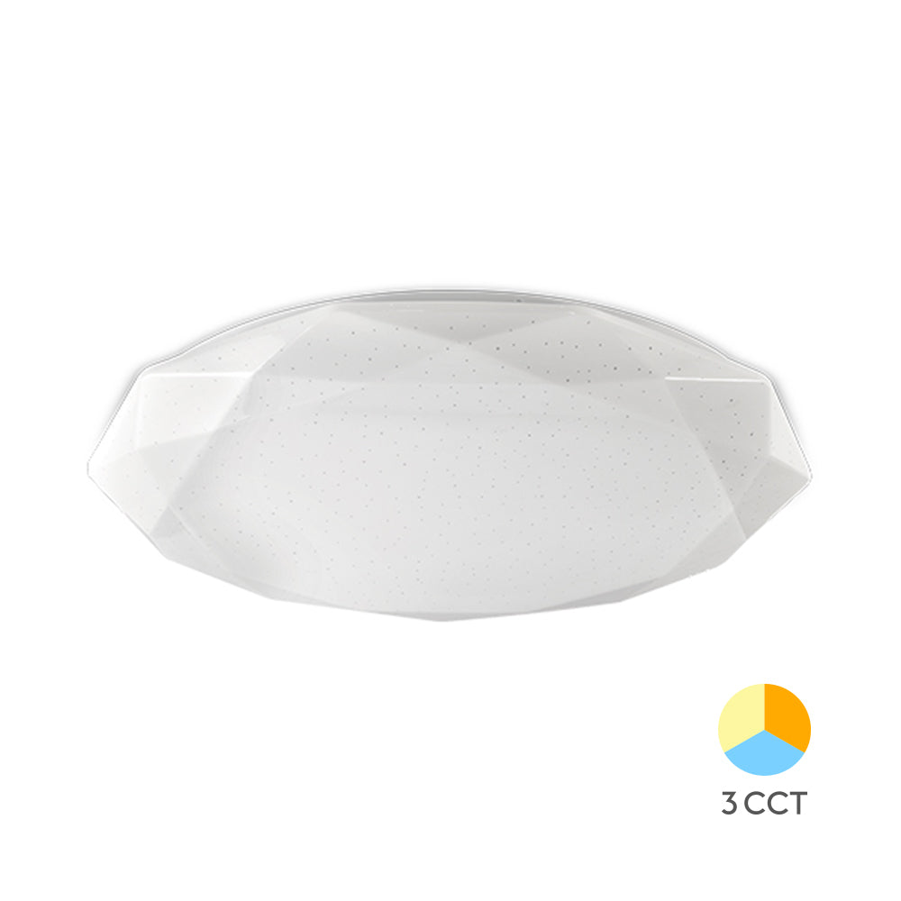 Luminária de Teto Braytron Jade Redonda 44W 3IN1 Diâmetro 490mm | Iluminação Regulável