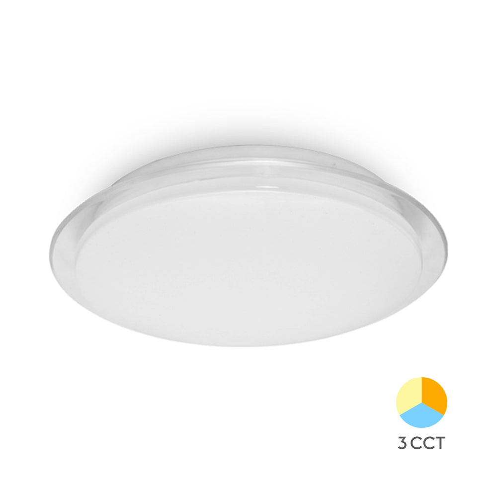 Luminária de Teto Braytron Jade Redonda 34W 3IN1 Diâmetro 460mm | Iluminação Regulável