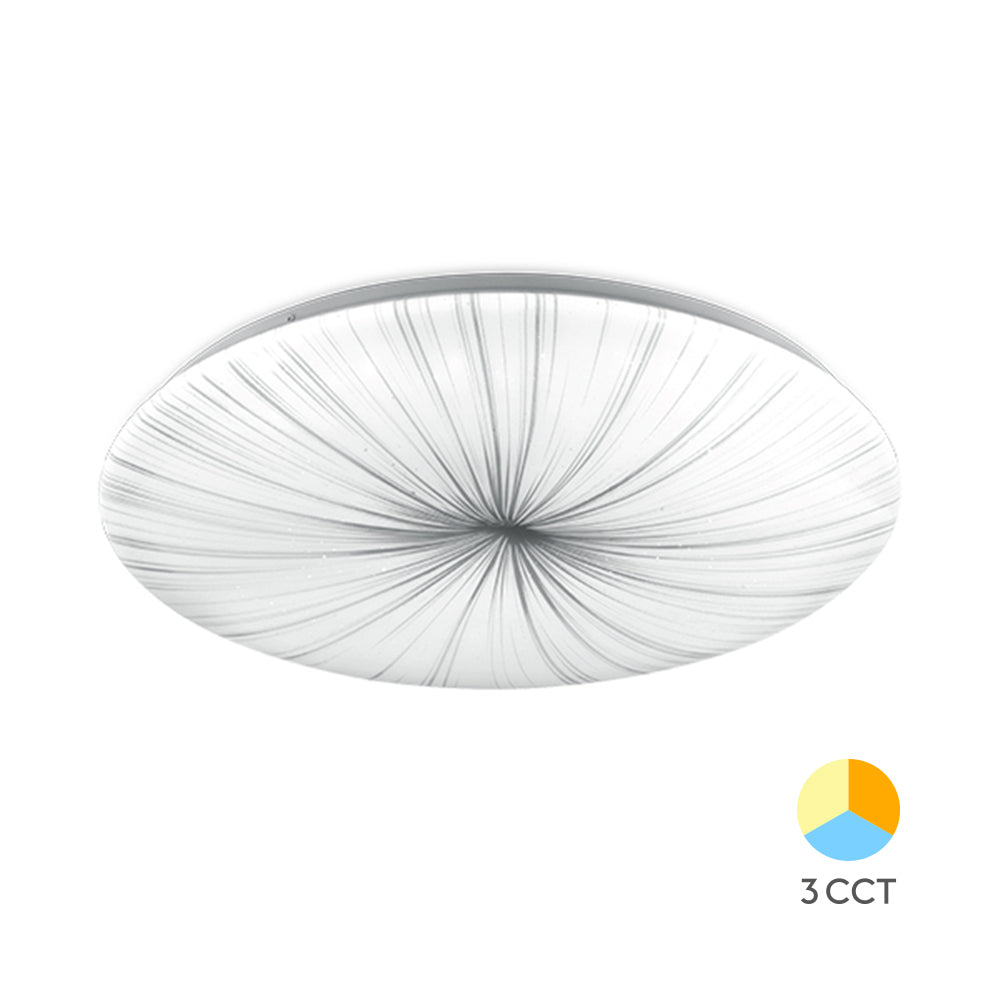 Luminária de Teto Braytron Jade Redonda 44W 3IN1 Diâmetro 510mm | Iluminação Regulável