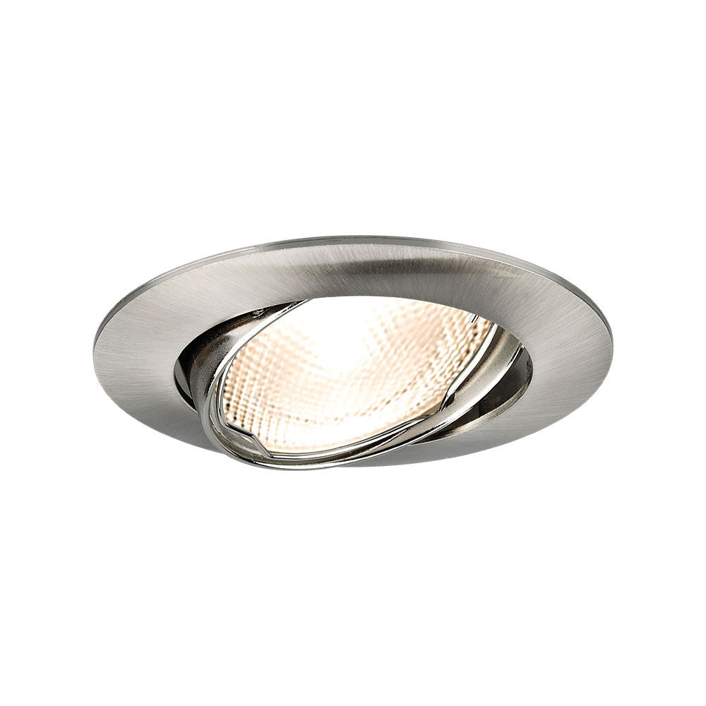 Spot LED Braytron Mitto Redondo Níquel | Iluminação Direcionada