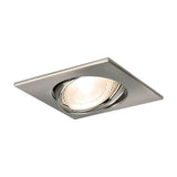 Spot LED Braytron Mitto Quadrado Níquel | Iluminação Direcionada