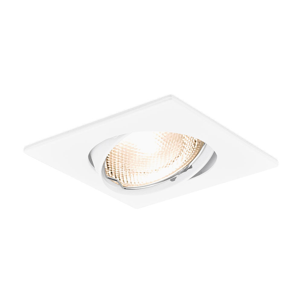 Spot LED Braytron Mitto Quadrado Branco | Iluminação Direcionada