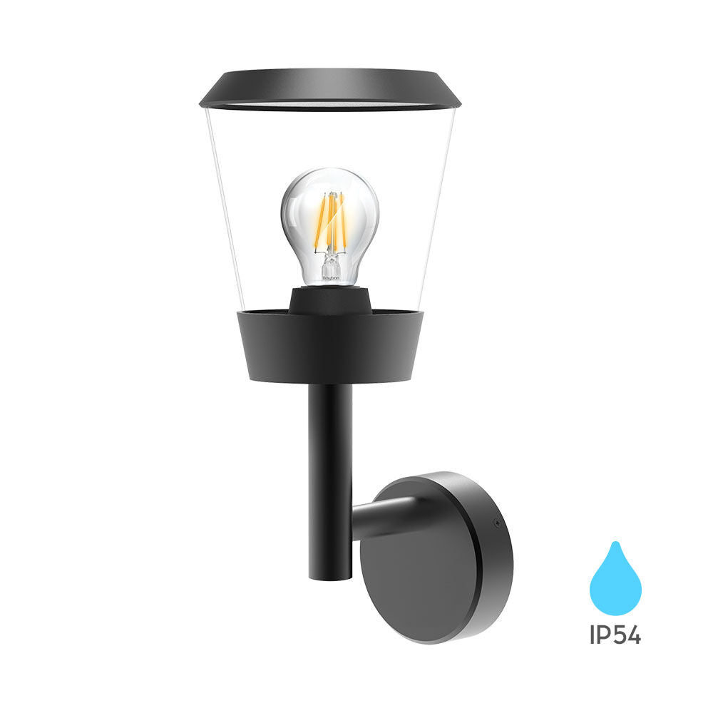 Luminária de Parede Braytron Paris 1xE27 IP54 | Iluminação Externa