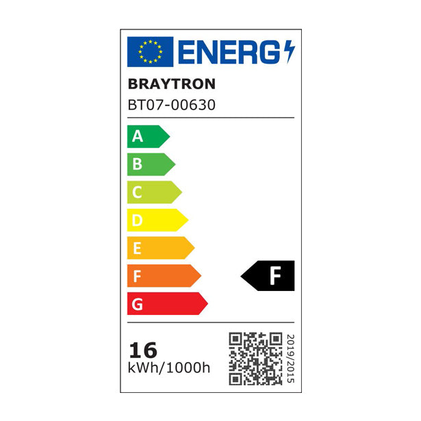Iluminação LED Braytron Proline IPG-M 60W 6300lm 6500K IP65 | Iluminação à Prova d'Água 1490mm