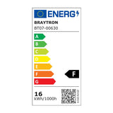 Iluminação LED Braytron Proline IPG-M 60W 6300lm 6500K IP65 | Iluminação à Prova d'Água 1490mm
