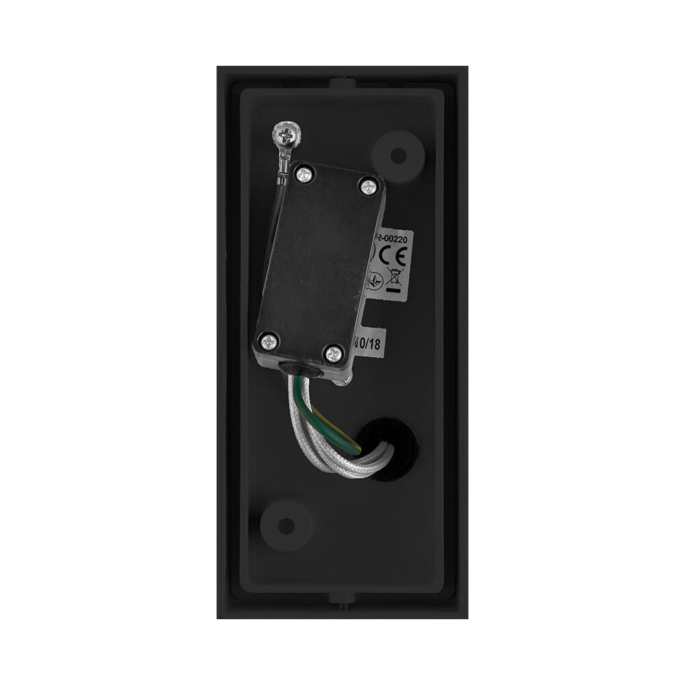 Luminária de Parede BRY-RITA 2xGU10 Preta IP44 | Iluminação Externa