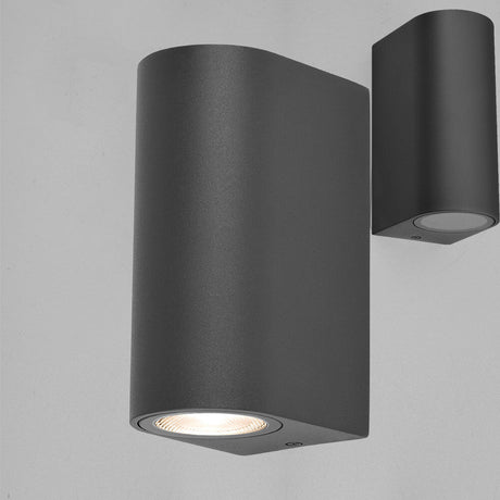 BRAYTRON Luminária de Parede BRY-RITA 2xGU10 Cinza IP44 | Iluminação Externa