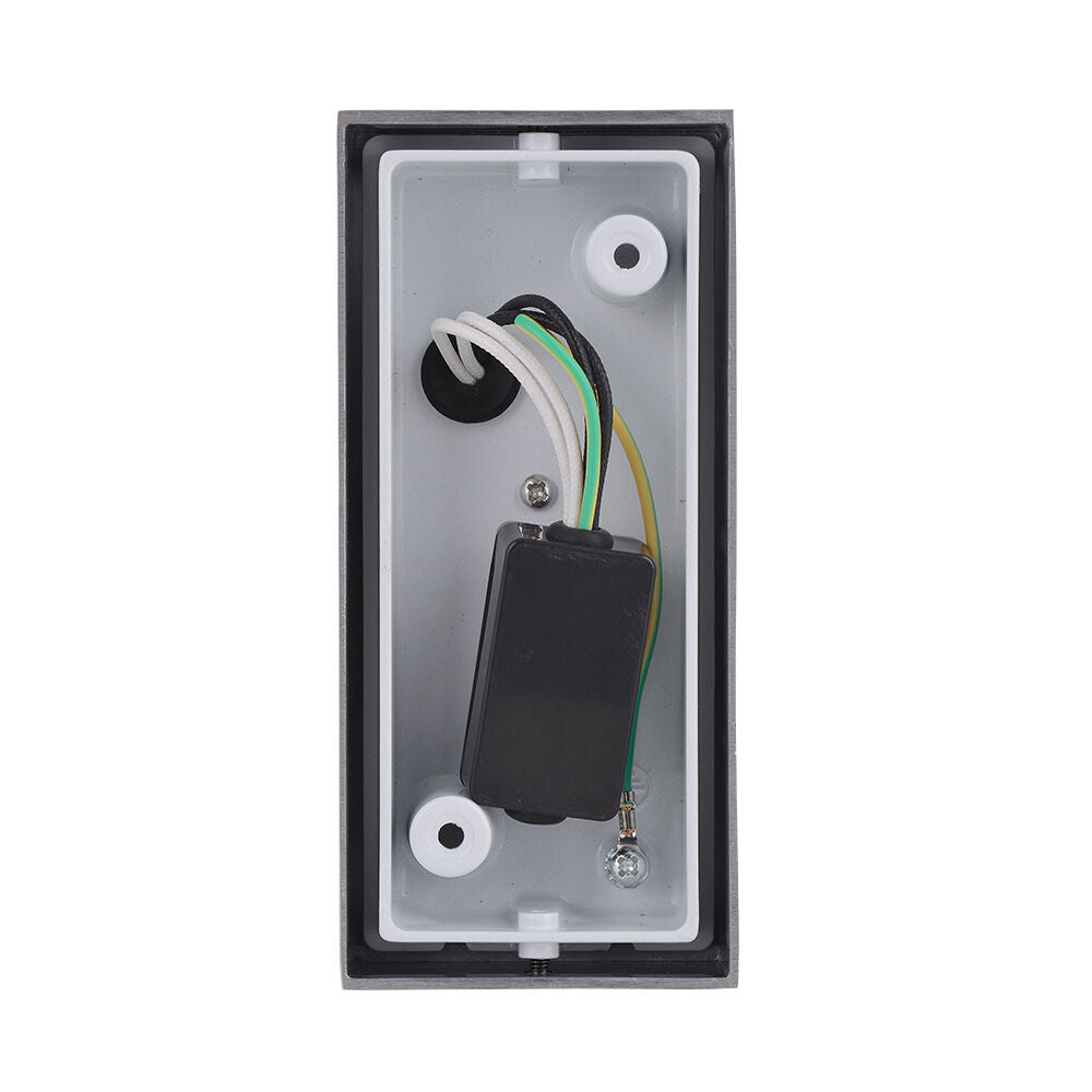 BRAYTRON Luminária de Parede BRY-RITA 2xGU10 Niquelada IP44 | Iluminação Externa