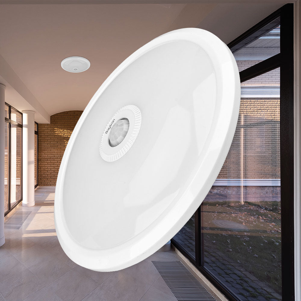 Luminária de Teto LED BRY-SENSA 15W | Iluminação 6500K 1460lm