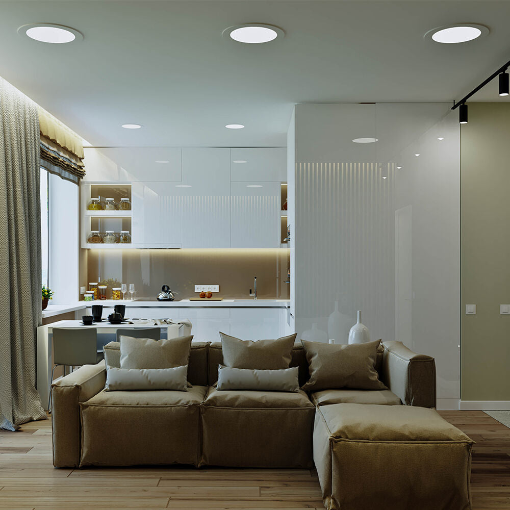 Painel LED Braytron 9W 5" 3000K | Iluminação LED