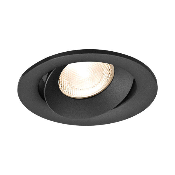 Spot LED Braytron Tetra Redondo Preto | Iluminação Direcionada