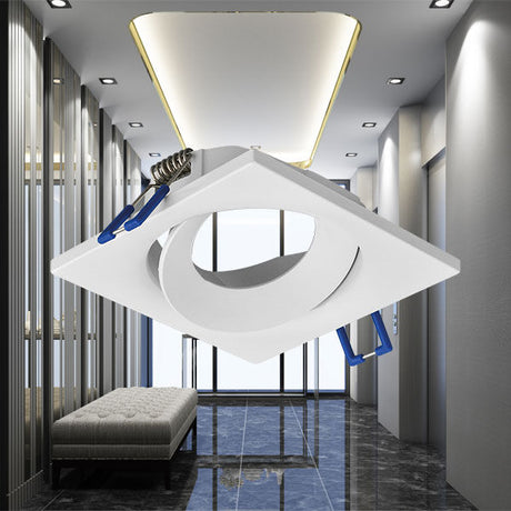 Spot LED Braytron Tetra Quadrado Branco | Iluminação Direcionada