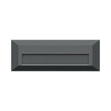 Luminária de Parede Braytron Vekta 5W Retangular Cinza 3em1 IP65 | Iluminação Externa