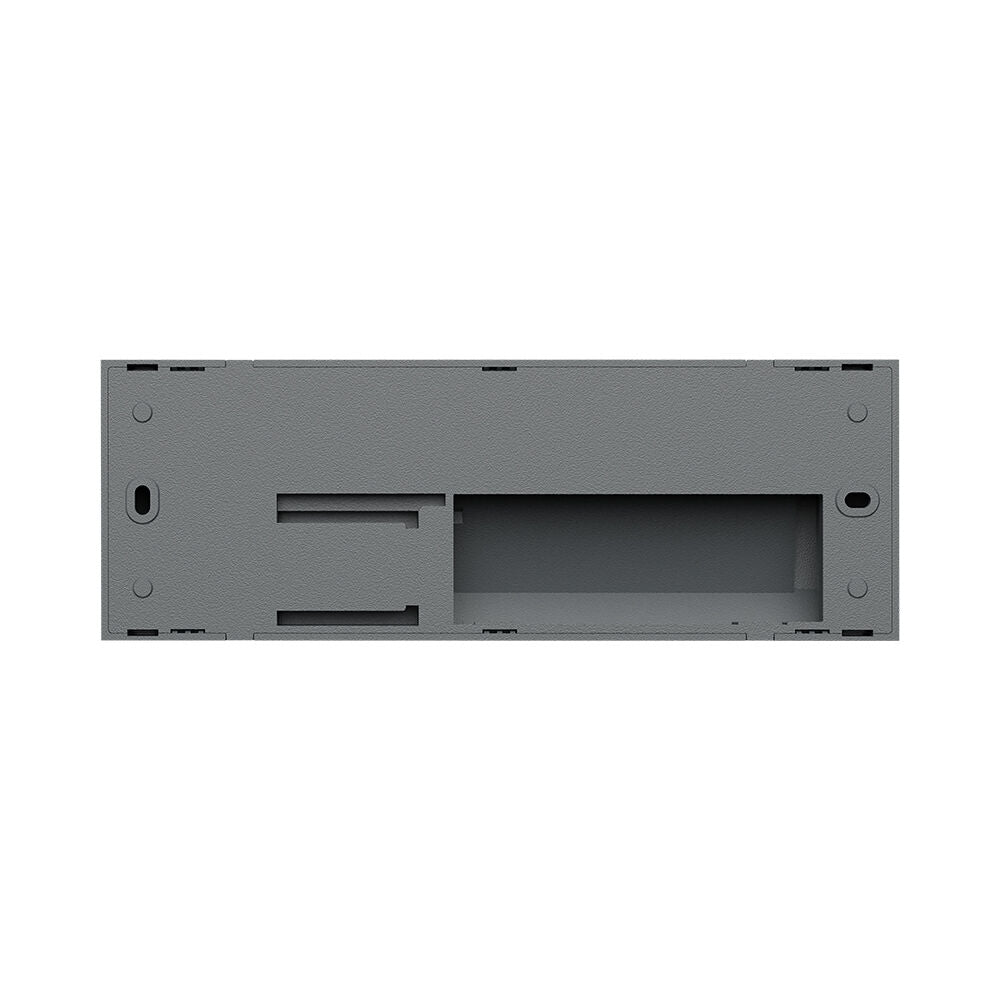 Luminária de Parede Braytron Vekta 5W Retangular Cinza 3em1 IP65 | Iluminação Externa