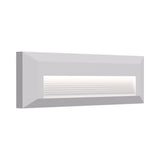 Luminária de Parede Braytron Vekta 5W Retangular Branca 3em1 IP65 | Iluminação Externa