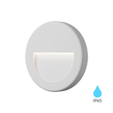 Luminária de Parede Braytron Vekta 3W Redonda Branca 4000K IP65 | Iluminação Externa