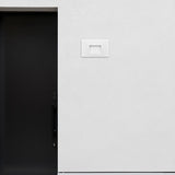 Luminária de Parede Braytron Vekta 3W Quadrada Branca 4000K IP65 | Iluminação Externa