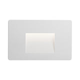Luminária de Parede Braytron Vekta 3W Quadrada Branca 4000K IP65 | Iluminação Externa