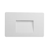 Luminária de Parede Braytron Vekta 3W Quadrada Branca 4000K IP65 | Iluminação Externa
