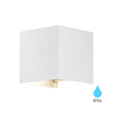 Luminária de Parede Braytron Vekta 1xG9 Branca IP54 | Iluminação Externa