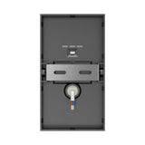 Luminária de Parede Braytron Vekta 2x6W Quadrada Cinza 3em1 IP65 | Iluminação Externa