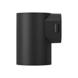 Luminária de Parede Braytron Vekta 9W Redonda Preta 720lm 3000K IP65 | Iluminação Externa