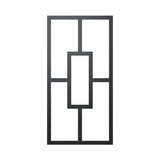 Luminária de Parede Braytron Veneto 10W Reta Preto 3em1 IP44 | Iluminação Externa