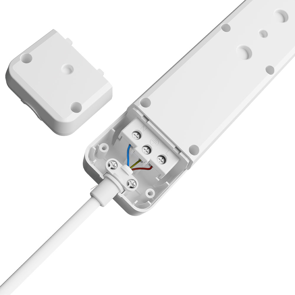 BRAYTRON- XLINE EXTENSÃO 3X1,5MM² - 5M - 4 TOMADAS COM INTERRUPTOR EXTENSÃO