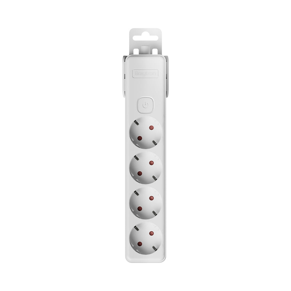 BRAYTRON- XLINE - EXTENSÃO - 4 TOMADAS - COM INTERRUPTOR - SEM CABO EXTENSÃO