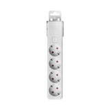 BRAYTRON- XLINE - EXTENSÃO - 4 TOMADAS - COM INTERRUPTOR - SEM CABO EXTENSÃO