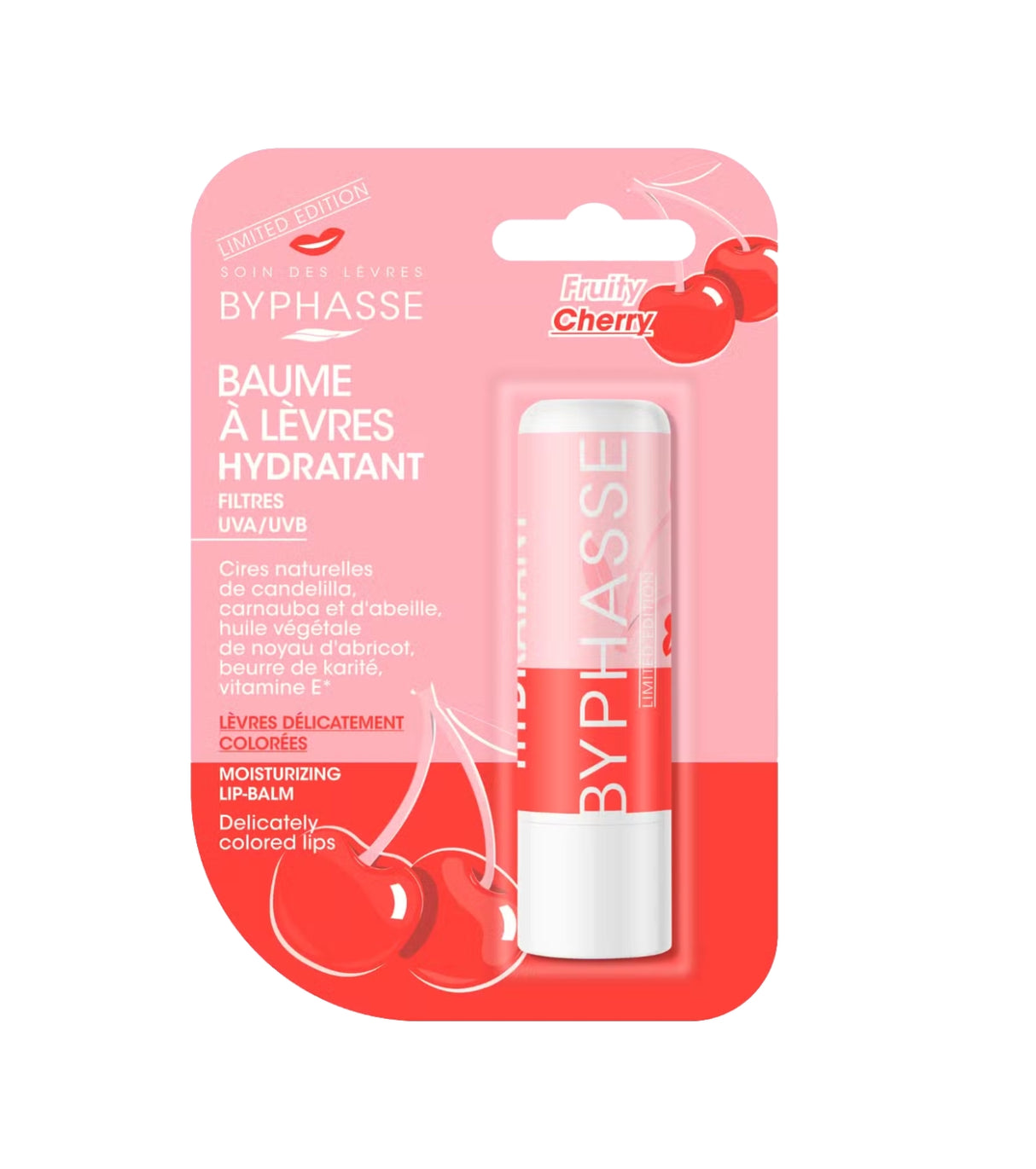 BYPHASSE LIP BALM CHERRY