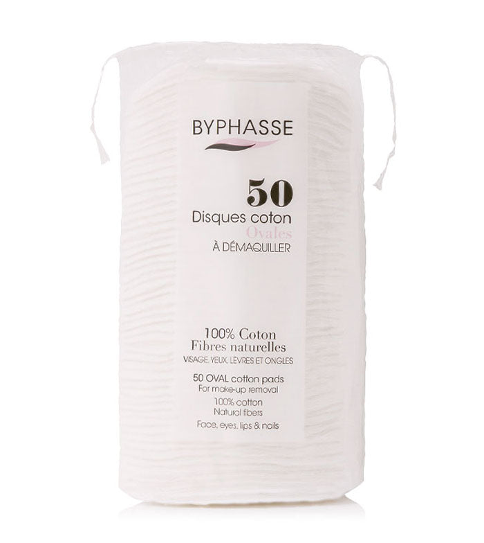 BYPHASSE DISCOS ALGODÃO 50UN OVAIS