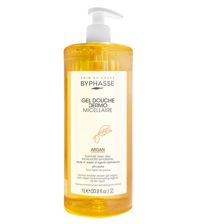 BYPHASSE GEL BANHO 1LT ARGÁN MICELAR