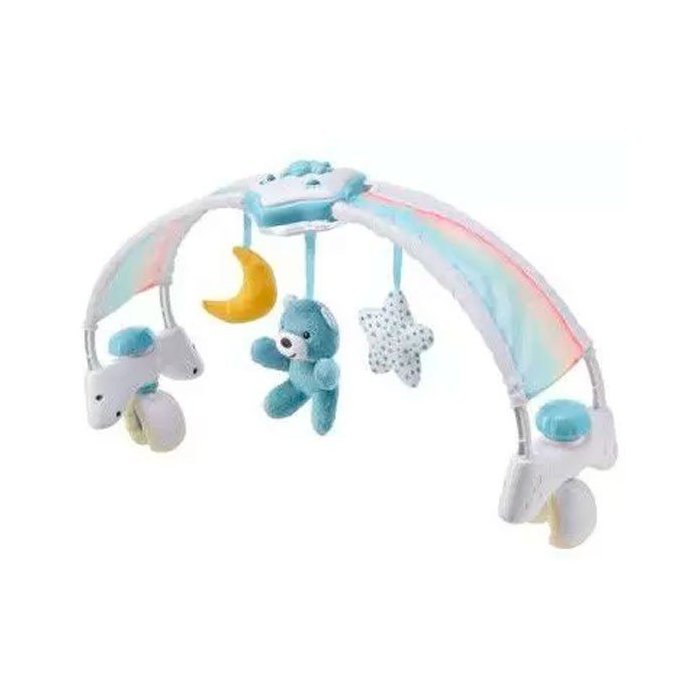 CHICCO BRINQ. ARCO CAMA RAINBOW AZUL (32