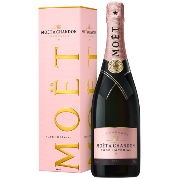 CHAMPANHE MOET ROSE IMPERIAL 6X75CL