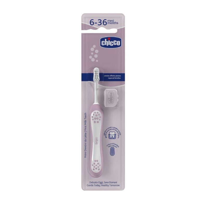CHICCO ESCOVA DENTES EXPERT LILAS 6-36M
