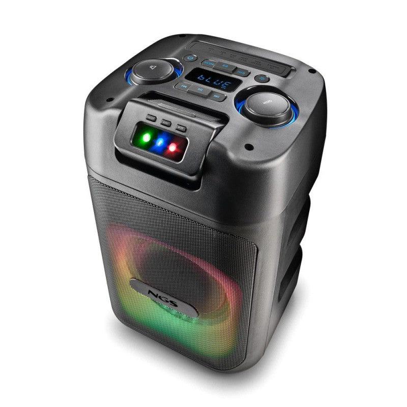 COLUNA NGS BLUETOOTH 80W WILDCLUB LASER PARTY C/BATERIA