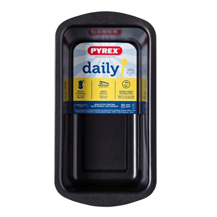 PYREX  DM25BL6/3046 - TABULEIRO / FORMA DE BOLO DIÁRIO 22 X 11 CM