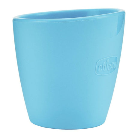 CHICCO COPO MINI SILICONE AZUL 6M+