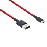 XIAOMI MI TYPE-C PARA A CABO TRANÇADO 1M VERMELHO