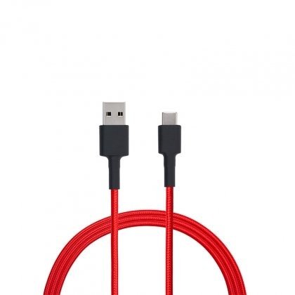 XIAOMI MI TYPE-C PARA A CABO TRANÇADO 1M VERMELHO