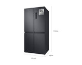 FRIGORÍFICO FRENCH DOOR SAMSUNG (511L - Preto)