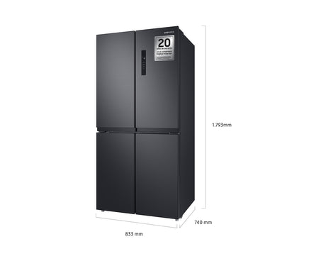 FRIGORÍFICO FRENCH DOOR SAMSUNG (511L - Preto)