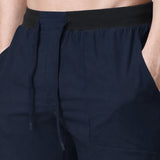 MOTION 2 IN 1 SHORT FORWARD CINZA ESCURO COM COLAN -  MASCULINO - S