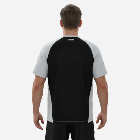 HYBRID T-SHIRT FORWARD PRETO BRANCO - MASCULINO - L