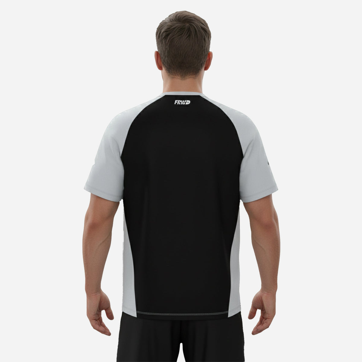 HYBRID T-SHIRT FORWARD PRETO BRANCO - MASCULINO - XL